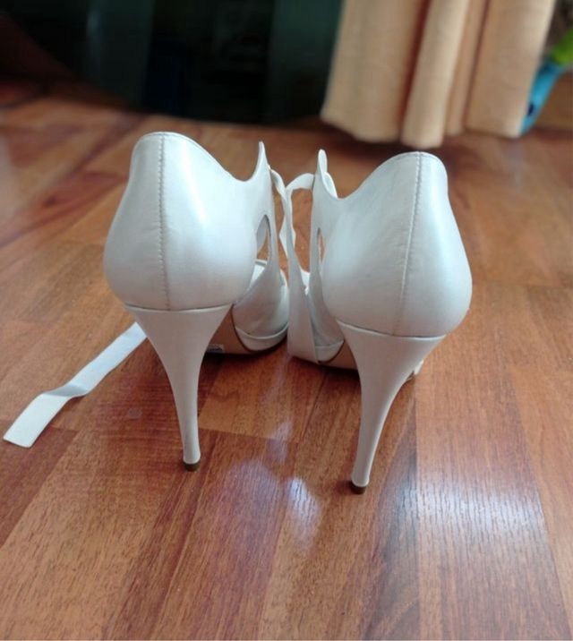 Sandalias tacon Gloria Ortiz ideal novia