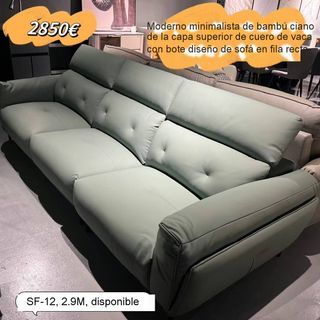 Sofá de bambú 290cm