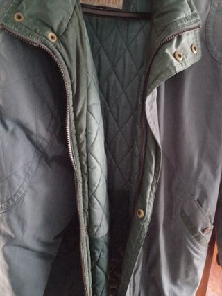 Chaqueta anorak verde
