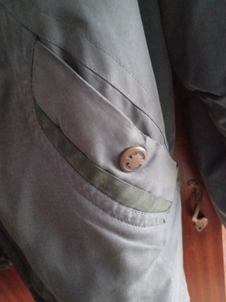 Chaqueta anorak verde