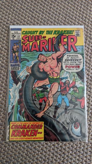 Sub Mariner 27 Marvel 1970