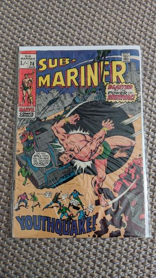 Sub Mariner 28 Marvel 1970 Uk