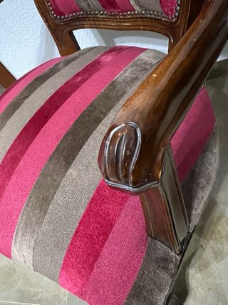 Silla con capitoné