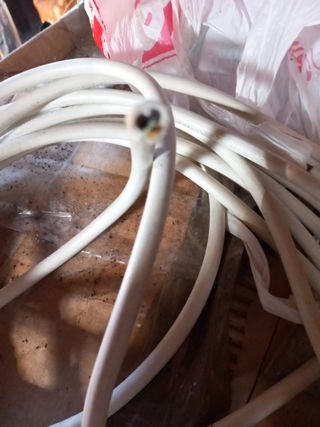 CABLE ELECTRICO BLANCO