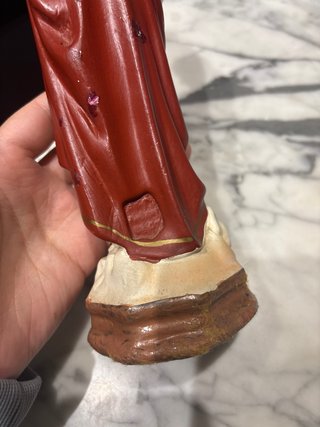Figura escultura Sagrado Corazon de Jesús Olot