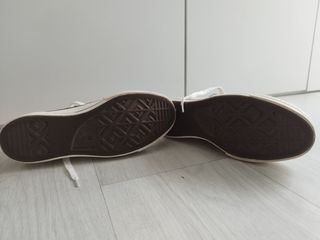 Converse bota y plataforma de zebra