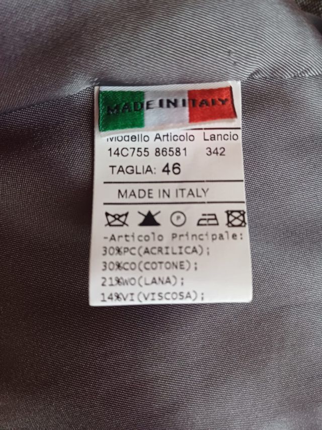 Vestito Momenti invernale tg 46