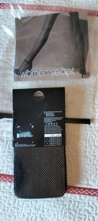 2 PARES D PANTYS FASSION NUEVOS 1 CON ETIQUETA