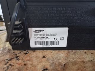 Reproductor grabadora de vídeo casette