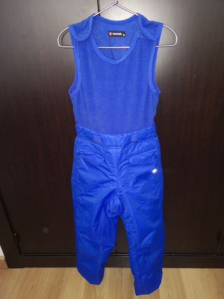 Mono y chaquetón de Ski niño/niña talla 4