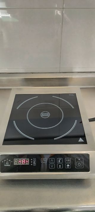 Placa de cocina por inducción horeca. portatil
