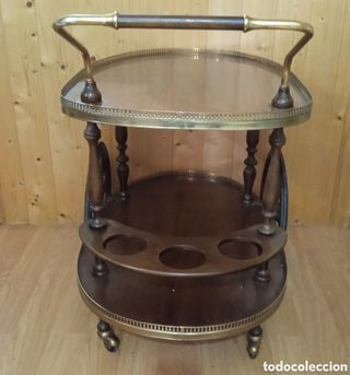 Carro botellero de servicio