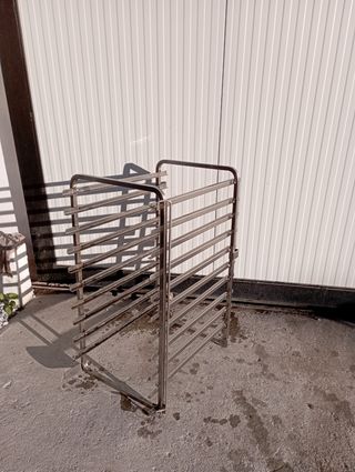 carro de bandejas para horno