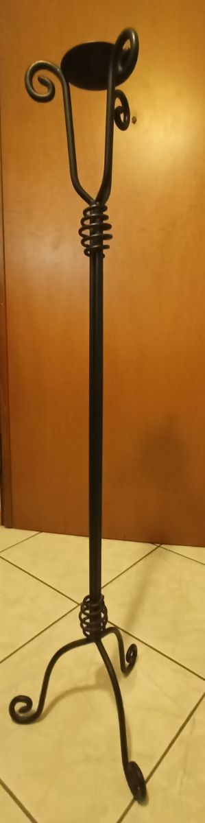 Portacandele in ferro o altro uso 