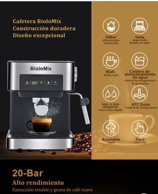 Cafetera Italiana Biolomix