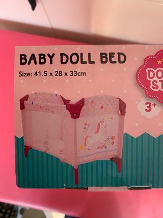 cuna para muñecas