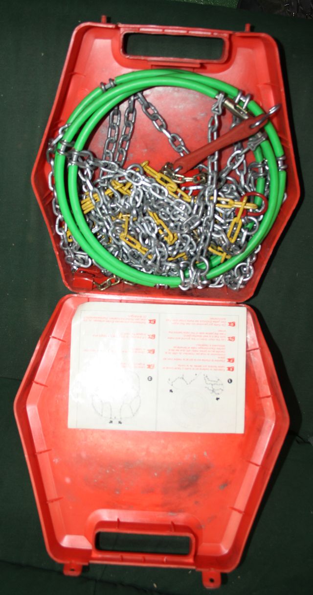 Cadenas para coche, de cable flexible y tensor aut