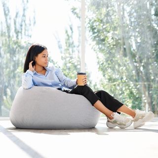 Puff salon redondo moderno - Puf gigante gamer XXL