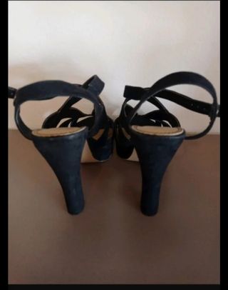 Sandalias plataforma negras