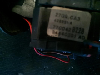 Mando luces Renault Kangoo Passenger (KC)  f_73356