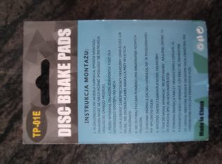 Pastillas de freno semimetalicas