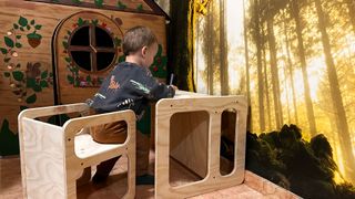 KIT Mesa y Sillas para niños Montessori nuevo