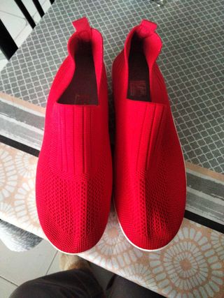 Zapatillas rojas
