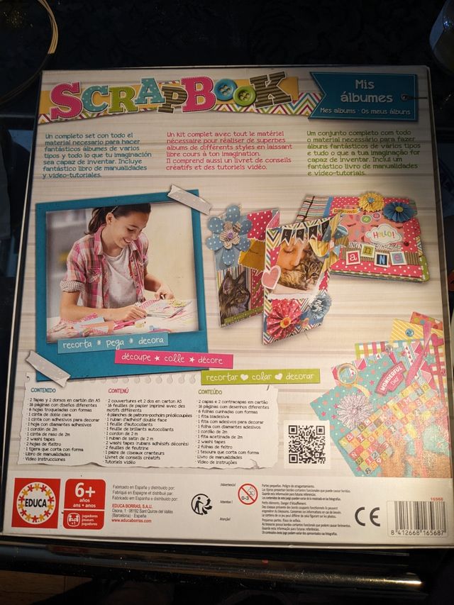 Juego Scrapbook. Mis albumes 