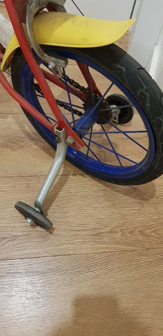 Bicicleta niño spiderman