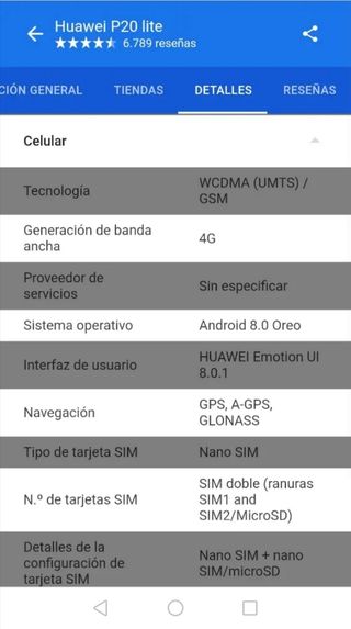 Huawei P20 lite 64gb