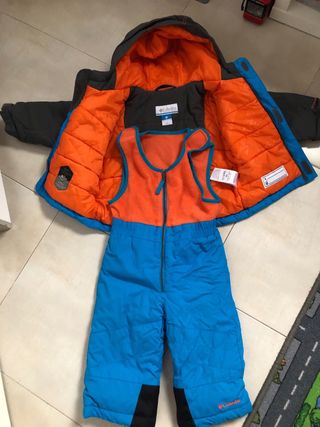 Conjunto columbia niño nieve