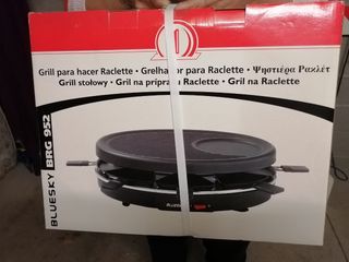 Grill set per fonduta con 8 scodelle