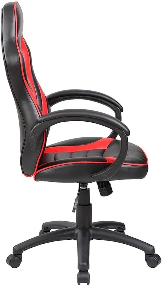 Silla de oficina roja o azul