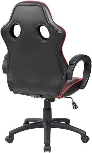 Silla de oficina roja o azul