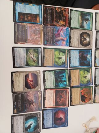 Lote de cartasdel señor de los anillos