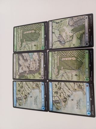 Lote de cartasdel señor de los anillos