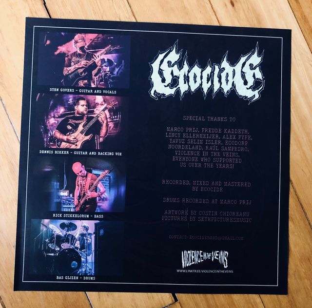 Ecocide Metamorphosis Vinyl Death Bolt Thrower