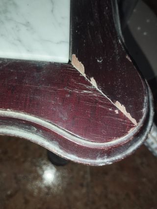 Mesa auxiliar mármol
