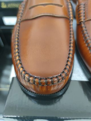 Mocasines castellanos para hombre piel