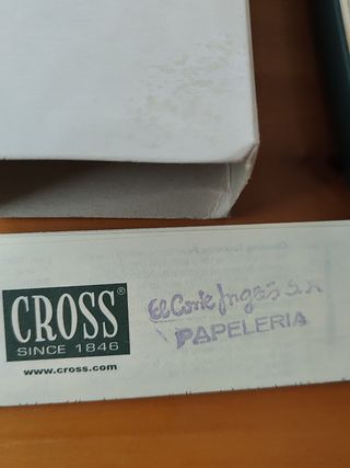 Bolígrafo marca CROSS