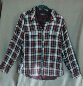 bonita camisa de cuadros