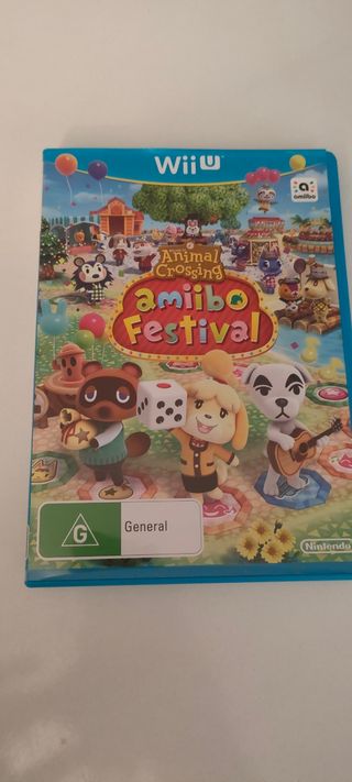 WIIU Animal crossing amiibo festival