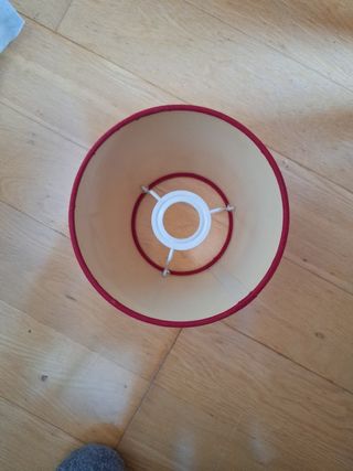 Pantalla lámpara mesita de noche