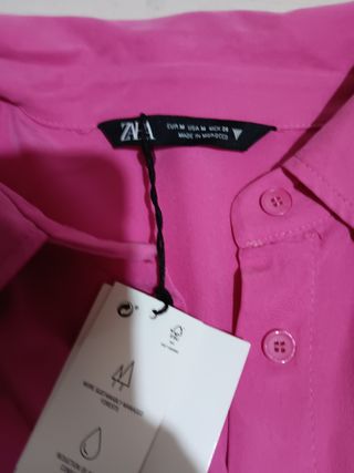 ESTRENAR, CAMISA LARGA MUJER DE  ZAR