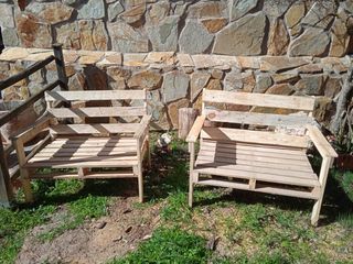 Muebles de palets a estrenar