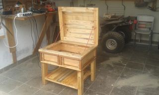 Muebles de palets a estrenar