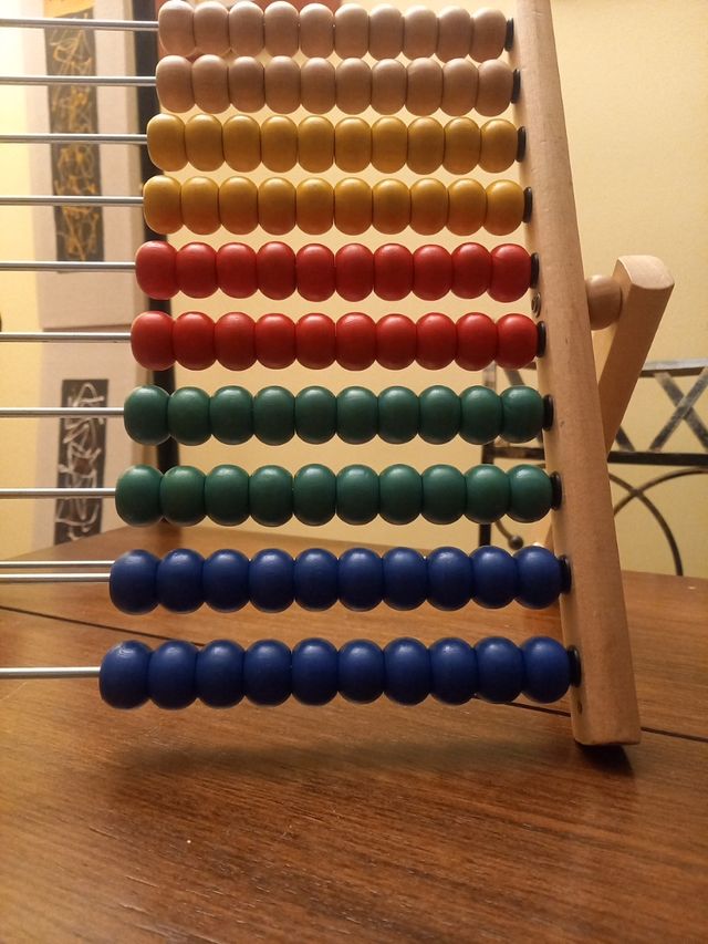 Abaco de madera de Ikea nuevo