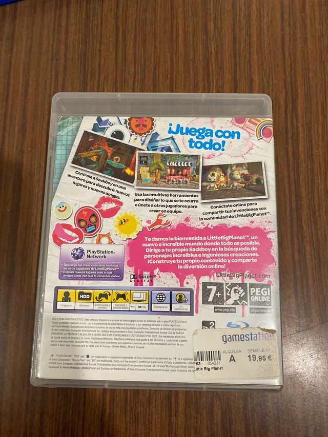 Juego PS3 LittleBig Planet