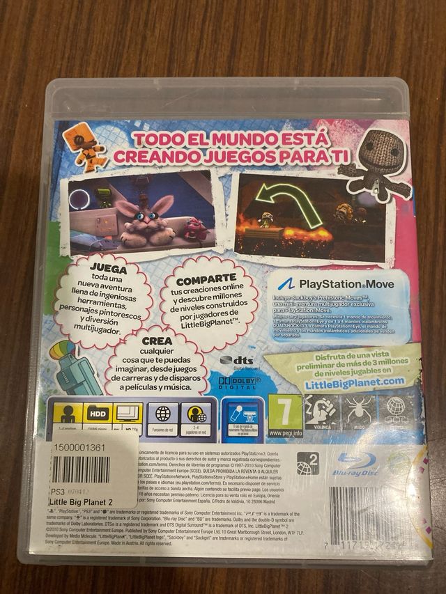 Juego PS3 LittleBig Planet 2