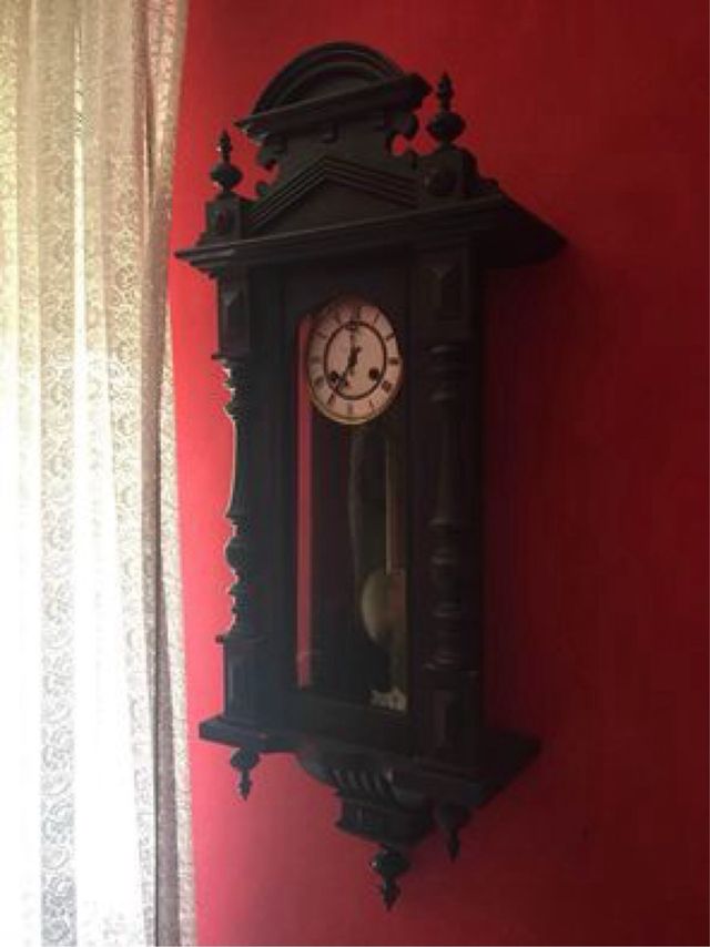 Orologio a pendolo antico anni 800